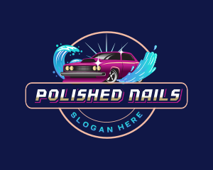 Carwash Automotive Cleaning logo design