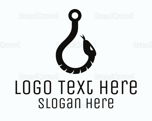 Black Snake Hook Logo