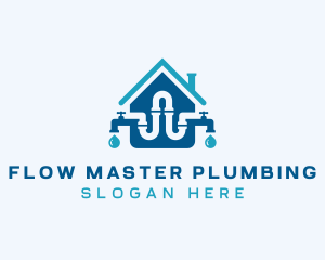 Plumbing - Faucet Plumbing Fix logo design