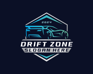 Drifting - Sports Car Garage logo design