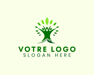 Care - Nature Community Environmentalist logo design