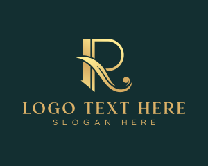 Craft - Boutique Luxury Letter R logo design