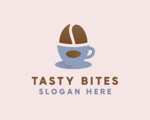 Mug - Coffee Bean Cup logo design