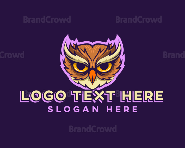 Owl Bird Gaming Logo