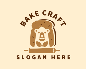 Bear Bread Bakery logo design