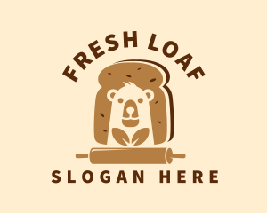Bread - Bear Bread Bakery logo design