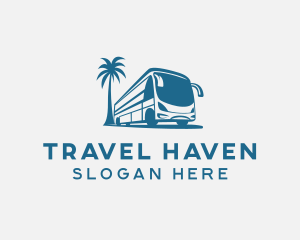 Tourism - Bus Travel Tourism logo design