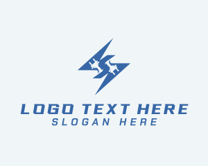 Electrical Voltage Plug Logo