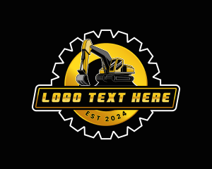 Excavator Gear Demolition Logo