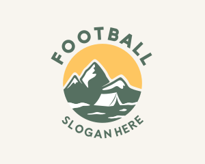 Outdoor Camp Mountain  Logo