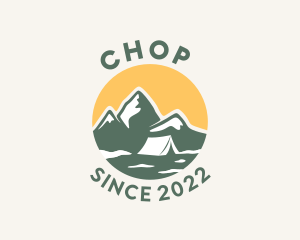 Trip - Outdoor Camp Mountain logo design