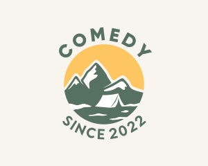 Camp - Outdoor Camp Mountain logo design