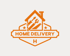 Carpentry Builder Handyman logo design