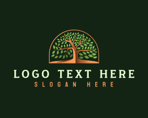 Tree Nature Gardening Logo