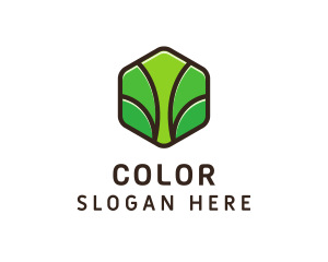 Vegan - Organic Leaf Spa logo design