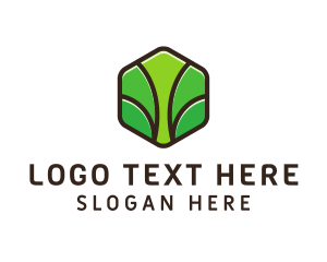 Vegan - Organic Leaf Spa logo design