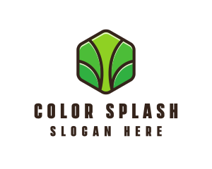 Organic Leaf Spa logo design