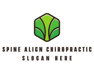 Organic Leaf Spa logo design