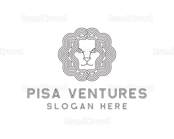 Lion Animal Head Logo