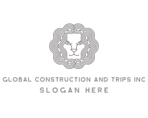 Lion Animal Head Logo