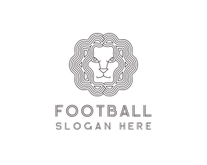 Mane - Lion Animal Head logo design