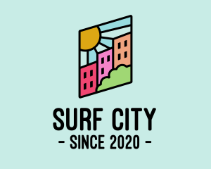 Sun City Tower logo design