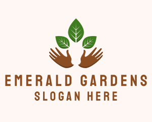 Health Wellness Gardening logo design