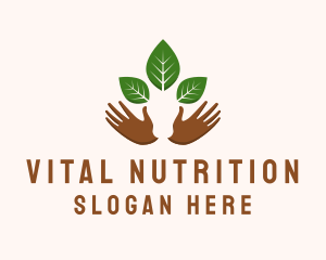 Health Wellness Gardening logo design