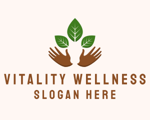 Health Wellness Gardening logo design