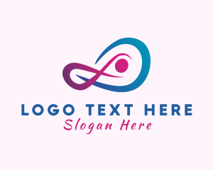 Yogi - Gym Fitness Loop logo design