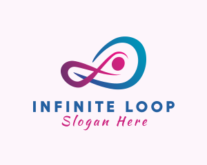 Loop - Gym Fitness Loop logo design