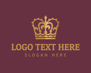 Elegant Majestic Crown Logo