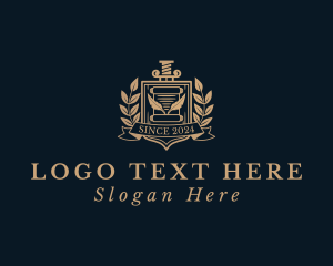 Toga Cap - Academic Education University logo design