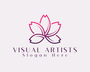 Lotus Feminine Flower Logo