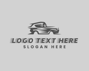 Industrial - Fast Car Automobile logo design