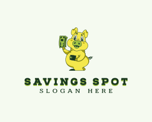 Pig Money Savings logo design