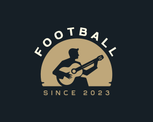 Recording Studio - Guitarist Music Festival logo design