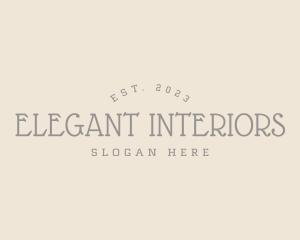 Elegant Business Company logo design