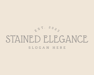 Elegant Business Company logo design