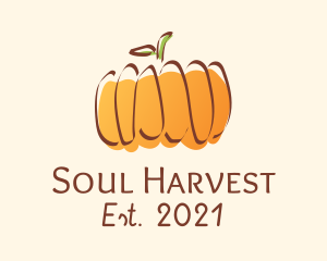 Autumn Pumpkin Farm  logo design