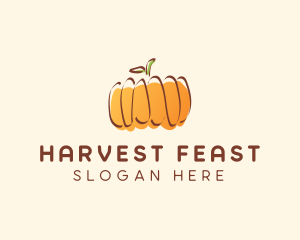 Autumn Pumpkin Farm  logo design