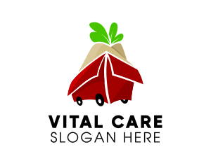 Vegan - Vegan Taco Cart logo design