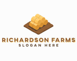 Straw Haystack Farming logo design