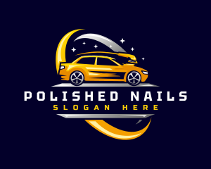 Car Vehicle Polisher logo design