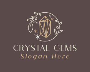 Diamond Wreath Stars logo design