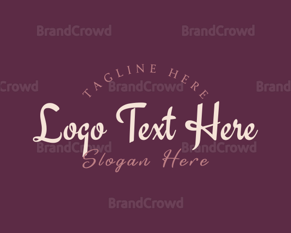 Feminine Boutique Business Logo