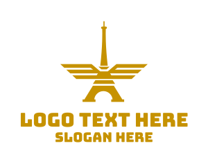 Tower - Golden Tower Wings logo design