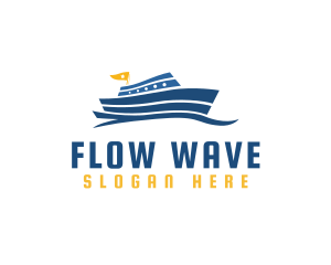Current - Cruise Ship Maritime logo design