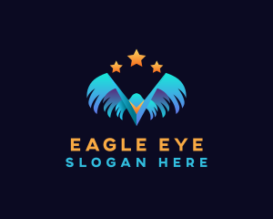 Eagle Wings Aviary logo design