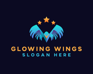 Eagle Wings Aviary logo design